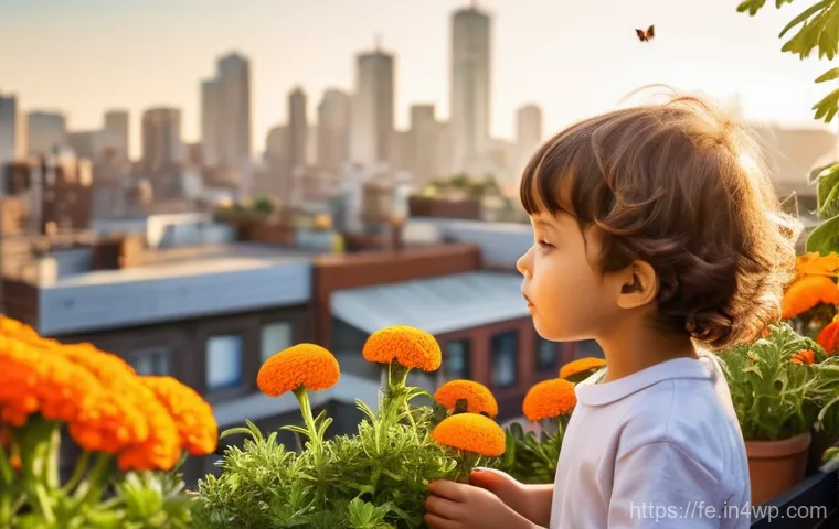 곤충 친화 정원의 지속 가능성 평가 - **Vibrant Urban Balcony Insect Sanctuary:** A beautifully designed, sustainable insect-friendly gard...