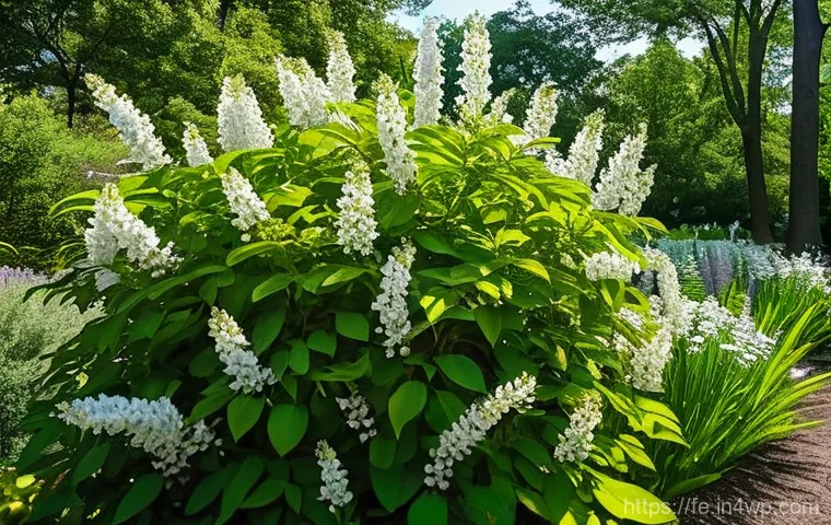 곤충 친화 정원에서의 생태적 디자인 원칙 - A vibrant, thriving insect-friendly garden during late spring. The scene features a beautifully bloo...