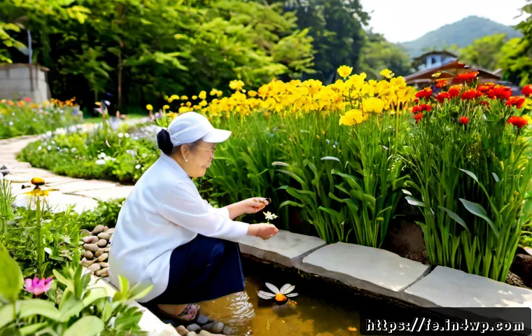 곤충 친화 정원 조성을 위한 지역 사회 참여 관련 이미지 1